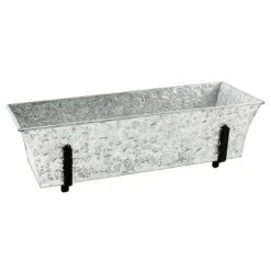 24" Handrail Flowerbox Bracket Kit Black - ACHLA Designs