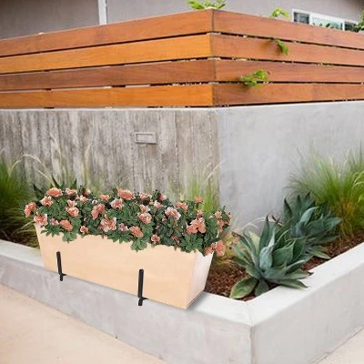 Copper Plated Flower Box Bracket Kit - ACHLA Designs 4 Copper Plated Flower Box Bracket Kit - ACHLA Designs - Image 2