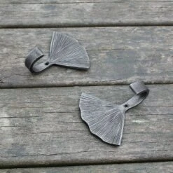 2pk 4.5" Ginkgo Leaf Wall Hook - ACHLA Designs