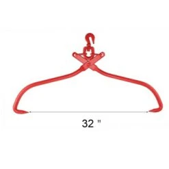 Nature Spring 32" Skidding Swivel Tongs for Logs and Stumps - Red -Garden Haven Store unnamed file 782