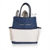 3 Pc Garden Tote Large - Navy/Cream With Tools - Picnic Time -Garden Haven Store unnamed file 82