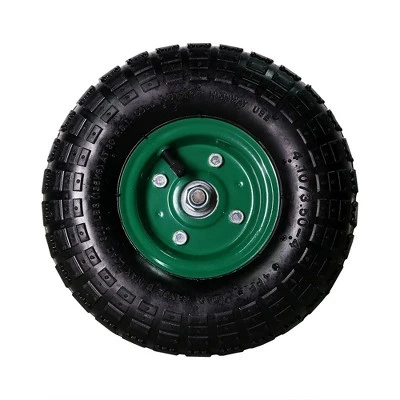 Sunnydaze Decor Sunnydaze Outdoor Lawn and Garden Heavy-Duty Steel Rolling Gardening Cart with Adjustable Height Swivel Chair, Tool Tray, and Basket - Green 7 Sunnydaze Decor Sunnydaze Outdoor Lawn and Garden Heavy-Duty Steel Rolling Gardening Cart with Adjustable Height Swivel Chair, Tool Tray, and Basket - Green - Image 5