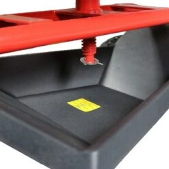 Sunnydaze Decor Sunnydaze Outdoor Lawn and Garden Heavy-Duty Steel Rolling Gardening Cart with Extendable Steer Handle, Swivel Chair, Tool Tray, and Basket - Red 16 Sunnydaze Decor Sunnydaze Outdoor Lawn and Garden Heavy-Duty Steel Rolling Gardening Cart with Extendable Steer Handle, Swivel Chair, Tool Tray, and Basket - Red -Garden Haven Store unnamed file 874