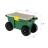 Nature Spring Garden Storage Wagon Cart with Seat and Removable Tool Tray - Green, Black, Gray -Garden Haven Store unnamed file 878