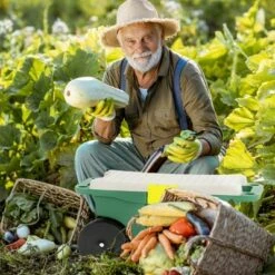 Nature Spring Garden Storage Wagon Cart with Seat and Removable Tool Tray - Green, Black, Gray -Garden Haven Store unnamed file 880