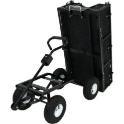Sunnydaze Decor Sunnydaze Outdoor Lawn and Garden Heavy-Duty Steel Dump Cart with Removable Sides and Weather-Resistant Polyester Liner - Black 19 Sunnydaze Decor Sunnydaze Outdoor Lawn and Garden Heavy-Duty Steel Dump Cart with Removable Sides and Weather-Resistant Polyester Liner - Black -Garden Haven Store unnamed file 972